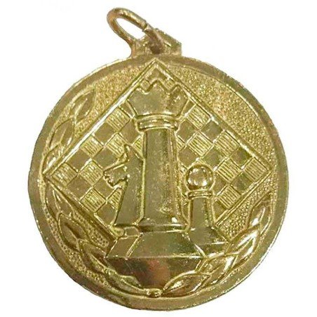 Medalles d´escacs amb dissenys macos