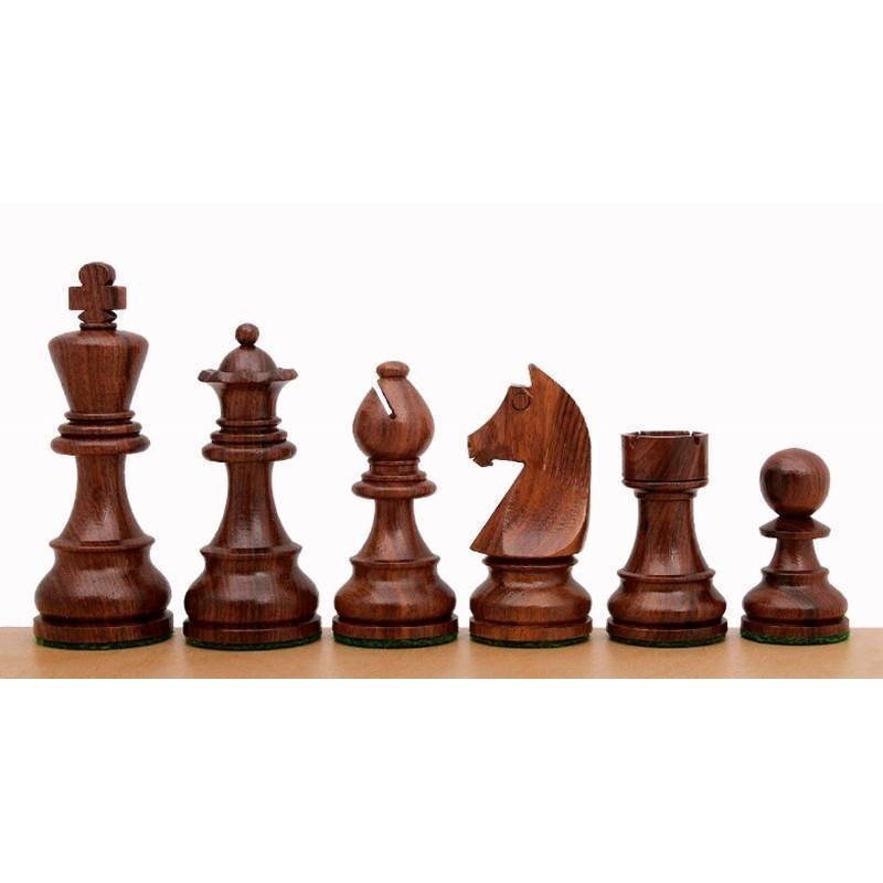 Chess pieces German Knight acacia