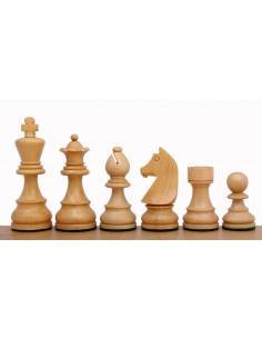 Piezas de ajedrez German Knight acacia