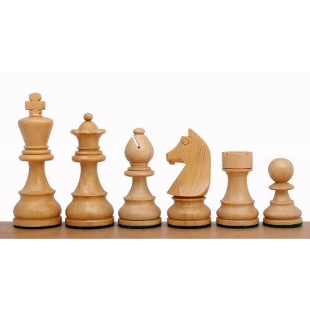 Chess pieces German Knight acacia