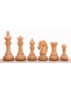 Piezas de ajedrez modelo Columbian ebonizado
