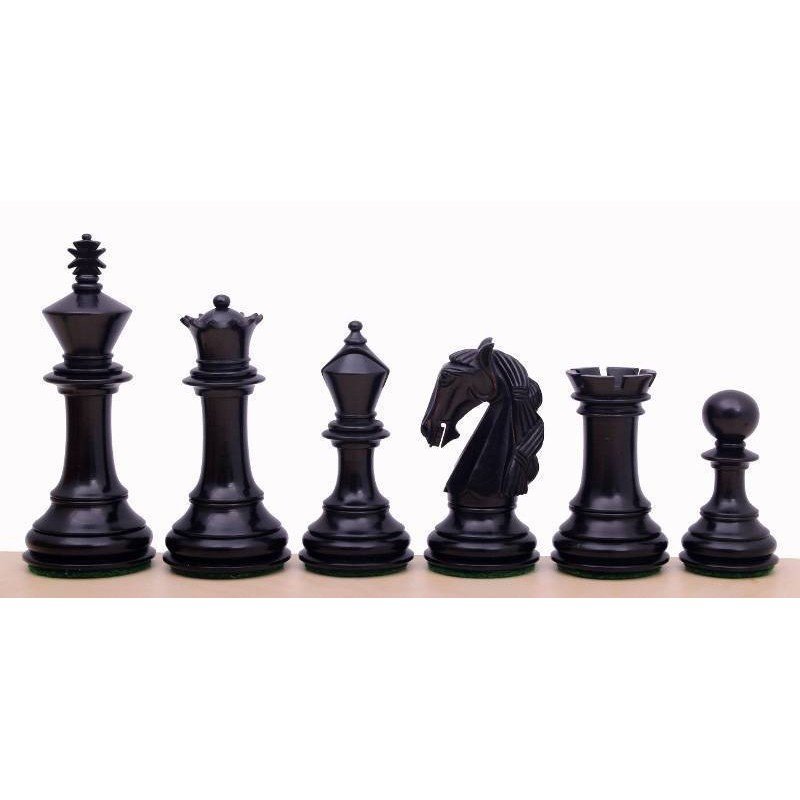 Piezas de ajedrez modelo Columbian ebonizado