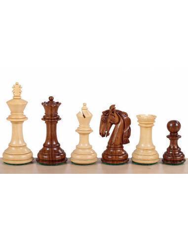 Piezas de ajedrez modelo Columbian acacia