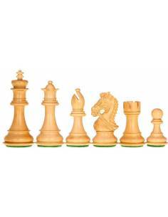 Piezas de ajedrez King´s Bridal ebonizado