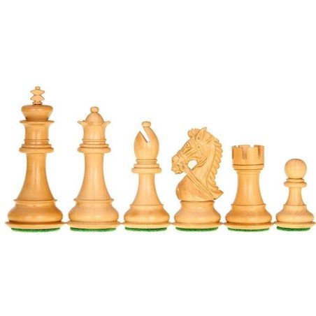 Piezas de ajedrez King´s Bridal ebonizado