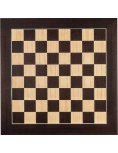 Tablero ajedrez madera Wengue De Luxe  50 cm. Rechapados Ferrer