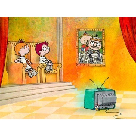 El pequeño Fritz 2 Ajedrez en el castillo negro. Física y descargable