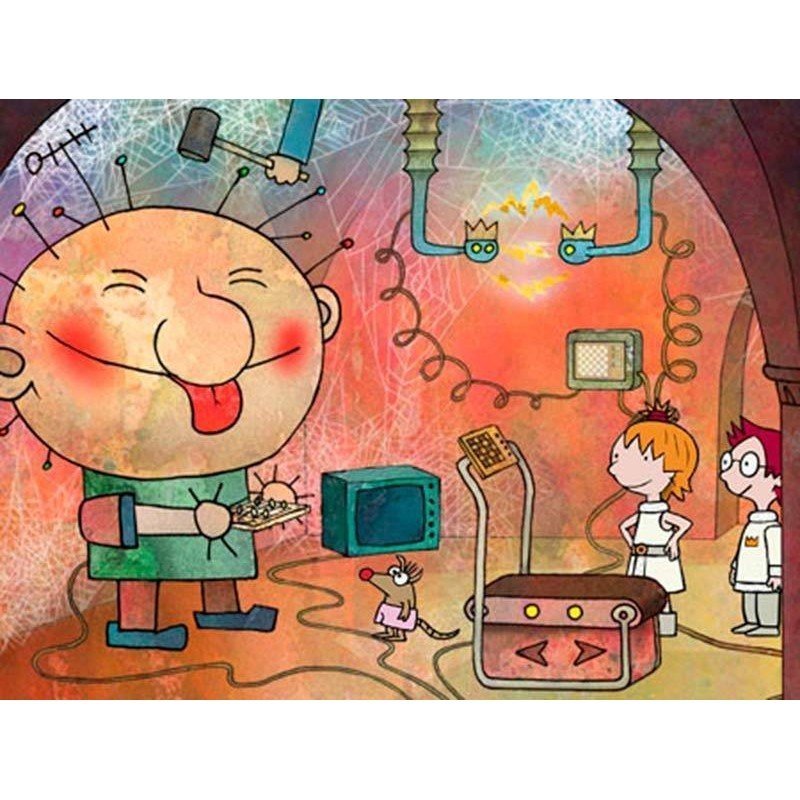 El pequeño Fritz 2 Ajedrez en el castillo negro. Física y descargable