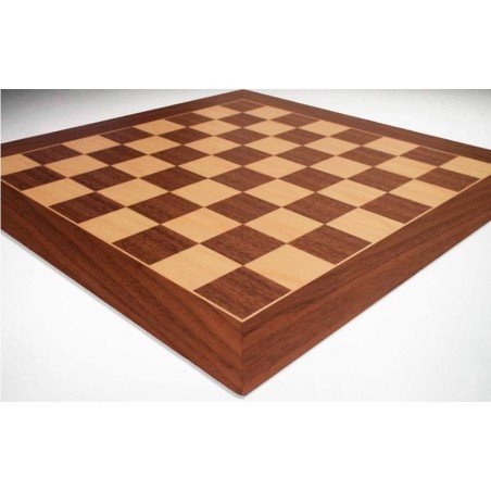 Barcelona Walnut wood top with 45 cm bevel.
