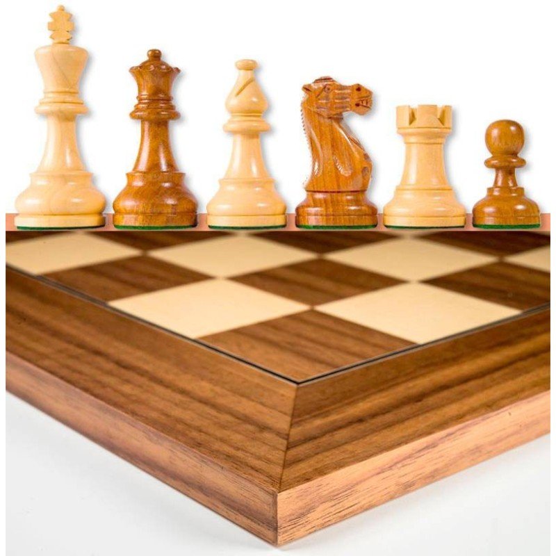 Walnut board set 50 and American Staunton pieces