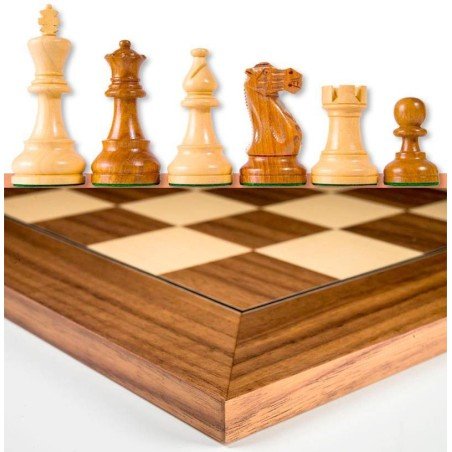 Walnut board set 50 and American Staunton pieces
