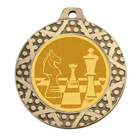 Chess bronze medal for your championships. 70 mm All the sports