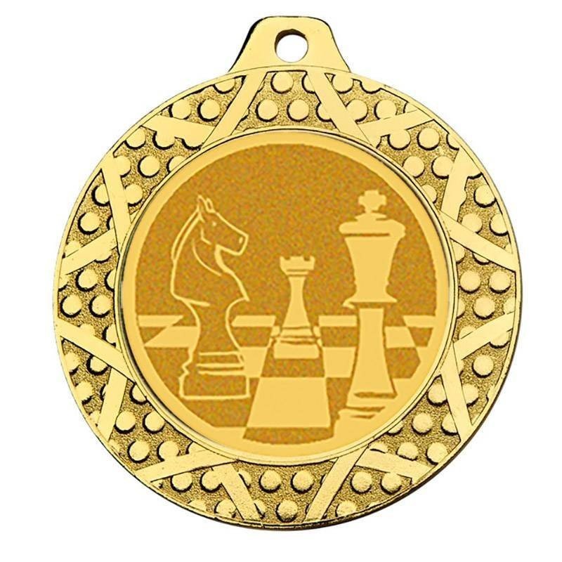 Chess gold medal for your championships. 70 mm All the sports