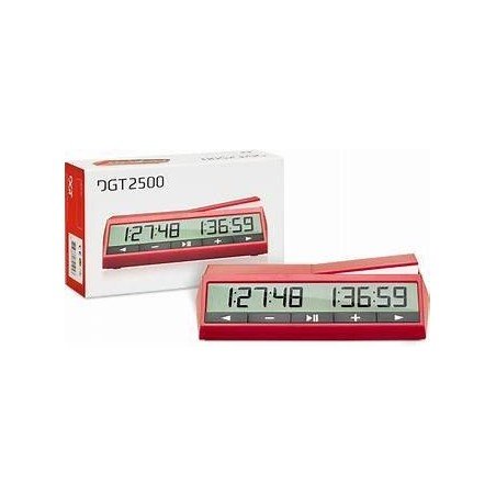 DGT 2500 – El nuevo estándar en relojes de ajedrez