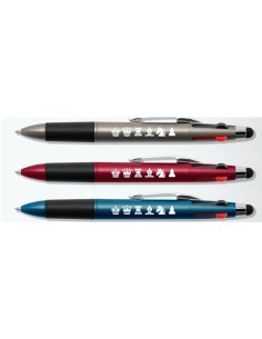 Bolígraf d’escacs de 4 colors amb punta tàctil