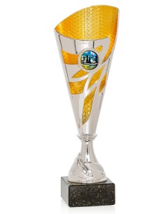 Copa platejada i daurada d’ABS metal·litzat