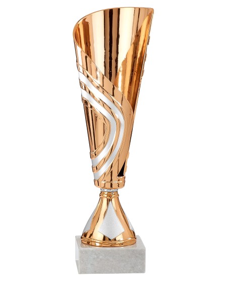 Copa moderna or, plata o coure 30 cm