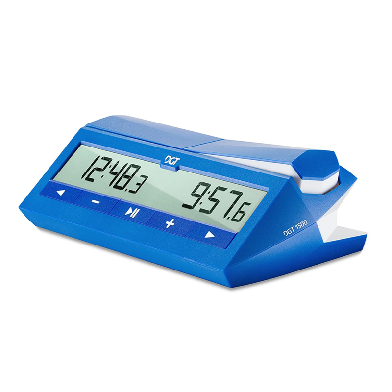 Rellotge d’escacs digital DGT 1500 blau  8717662822124