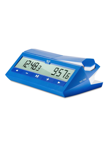 DGT 1500 Blue Digital Chess Clock  8717662822124