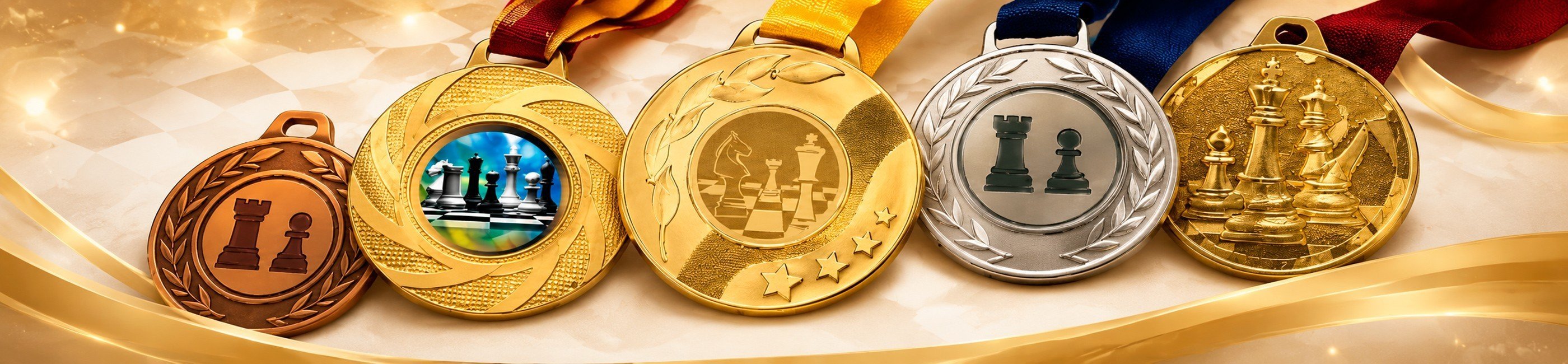 Medallas de ajedrez | Medallas para torneos