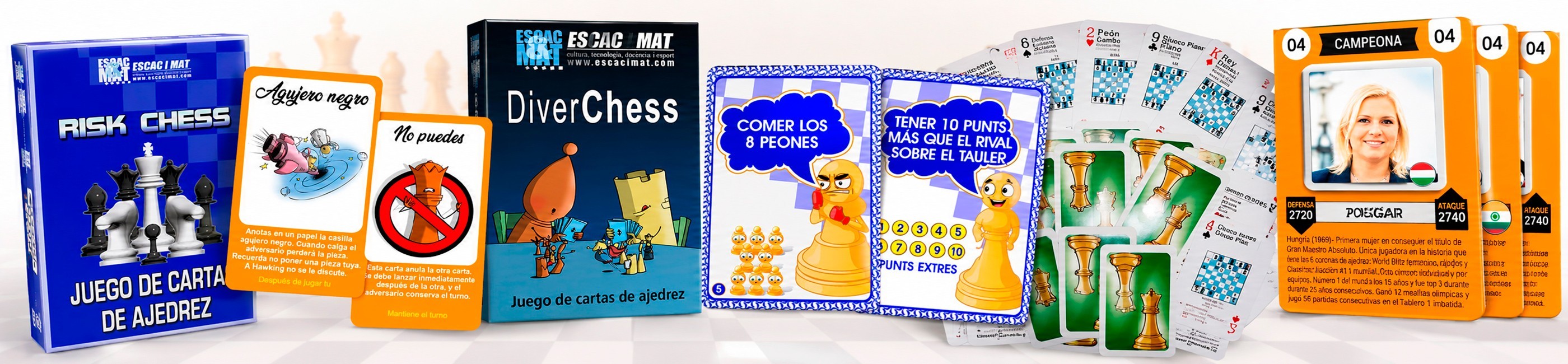 Cartes i jocs d’escacs | Escacimat