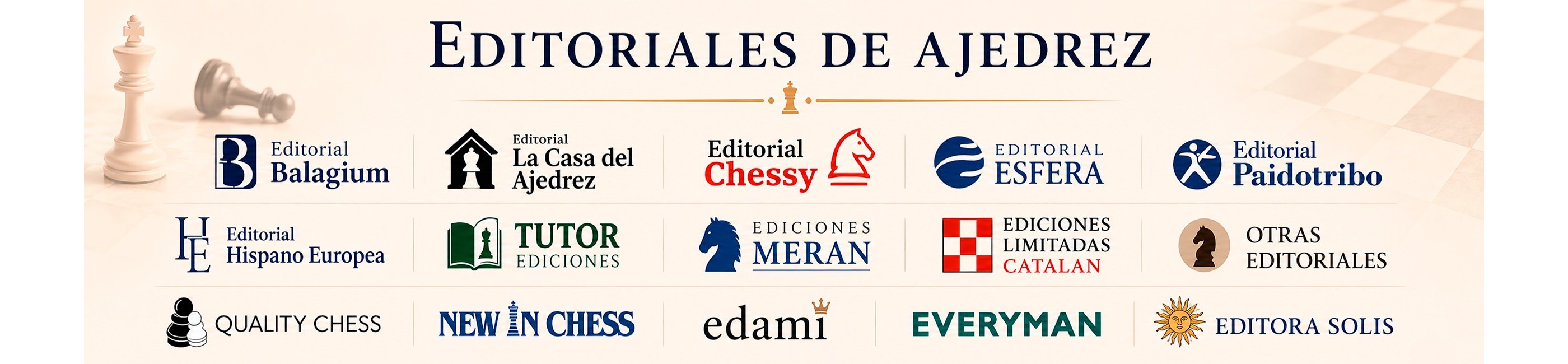 Chess book publishers