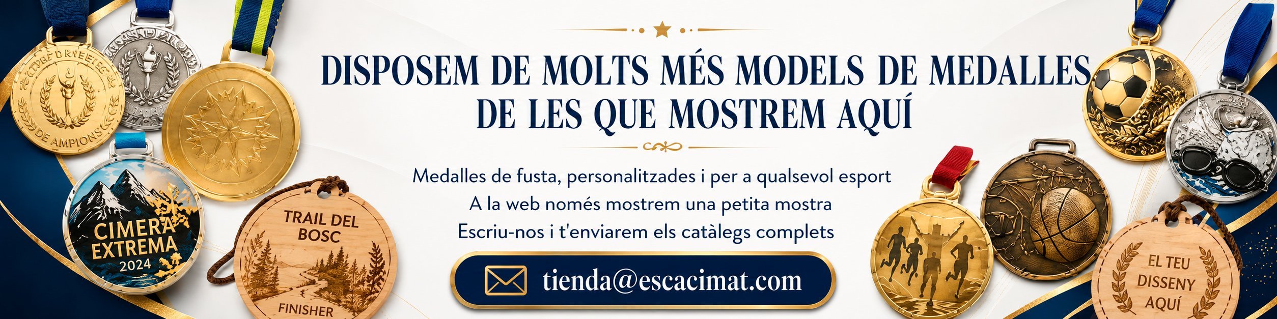 Catálogos completos de copas para torneos y eventos