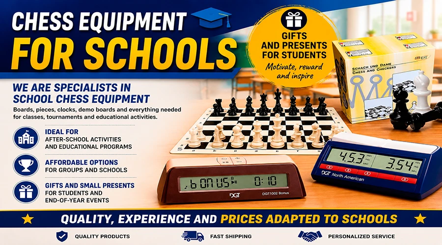 Chess equipment for schools