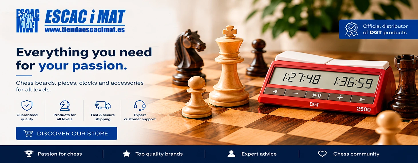Chess equipment for clubs, schools and enthusiasts