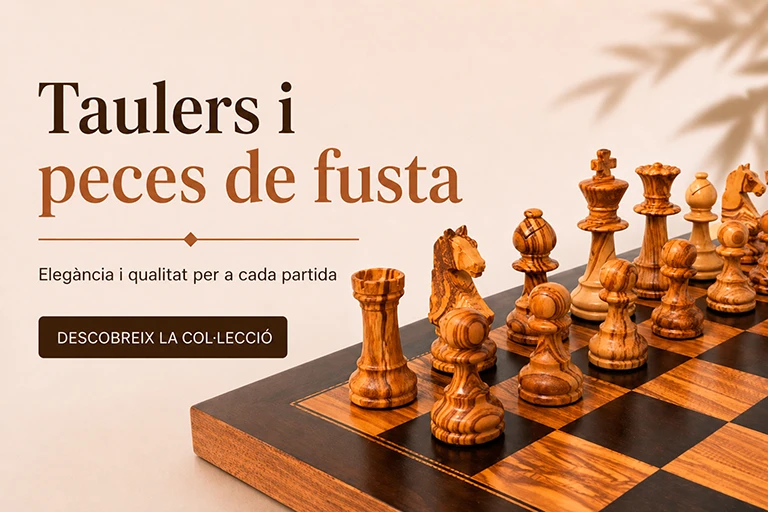 Taulers i peces de fusta
