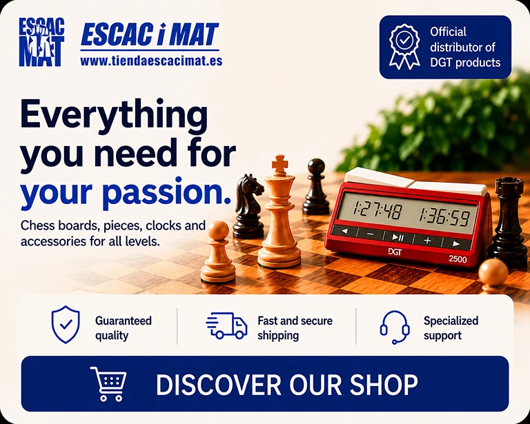 EscaciMat store: everything you need to play chess