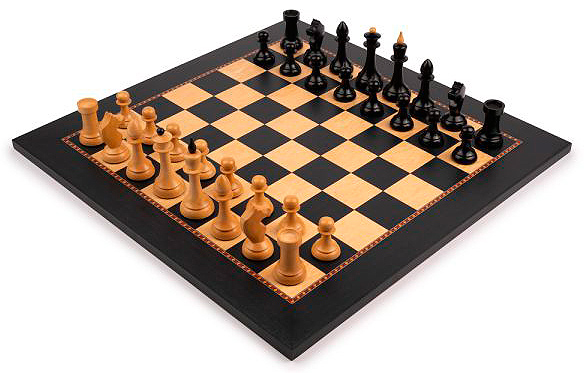 Tablero Set Oficial Gambito de Dama Deluxe