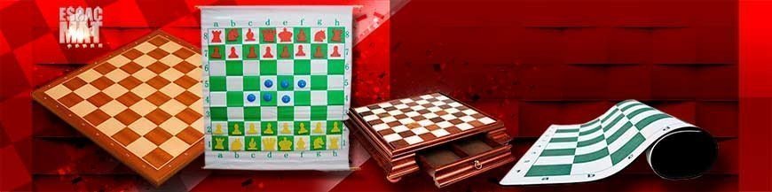 Tableros de ajedrez de madera