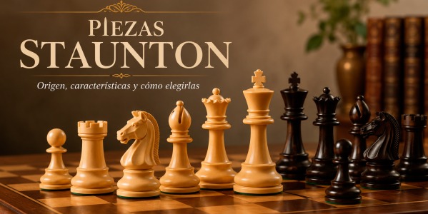 Piezas Staunton: origen, características y cómo elegirlas