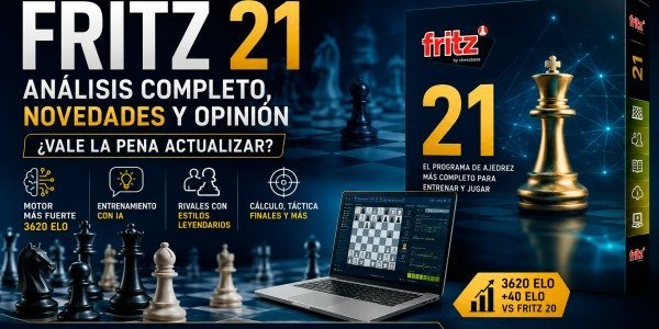 Fritz 21: análisis completo, novedades y opinión. ¿Vale la pena actualizar?