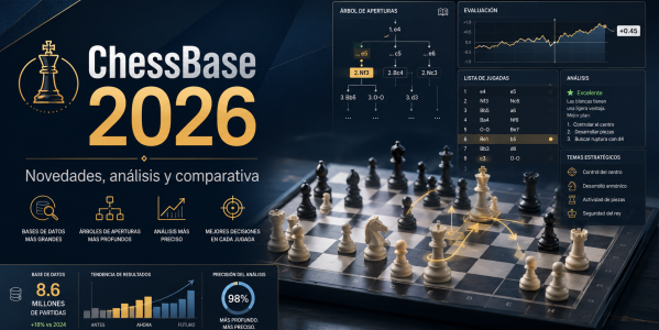 ChessBase 2026: novedades, características y diferencias con ChessBase 18