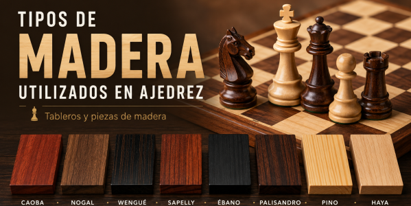 Tipos de madera utilizados en ajedrez
