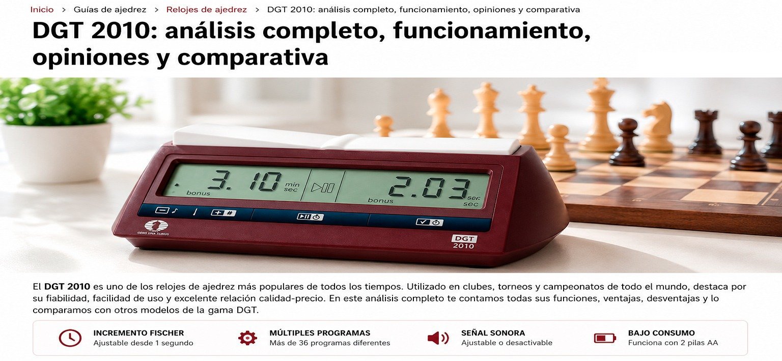 Reloj DGT 2010: análisis completo, funcionamiento, opiniones y comparativa